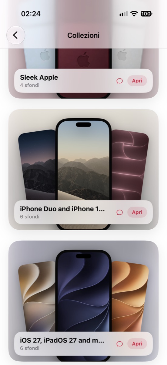 Le Collezioni rinnovate in Wallpapers Central 2.7